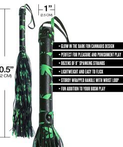 Stoner Vibes Chronic Collection Glow In The Dark Flogger