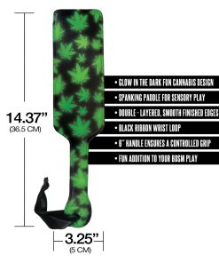 Stoner Vibes Chronic Collection Glow In The Dark Paddle