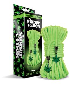 Stoner Vibes Chronic Collection Glow In The Dark Rope 32 Ft.