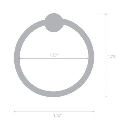 Blue Line Stainless Steel Glans Ring - Image 4