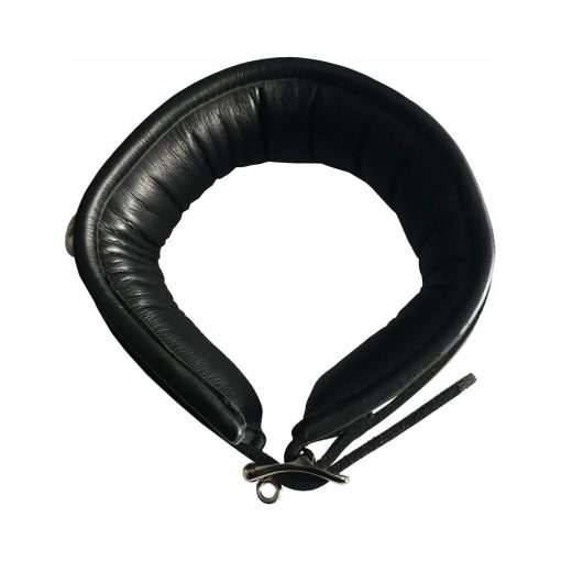 Rouge Leather Padded Collar Black/Black - Image 2