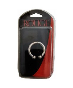 Rouge Stainless Steel Horseshoe Cock Ring (30Mm)