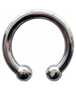 Rouge Stainless Steel Horseshoe Cock Ring (30Mm)