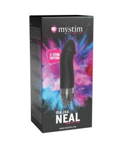 Mystim Real Deal Neal Estim Vibrator Black