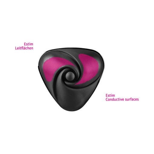 Mystim Heart'S Desire Estim Lay On Vibrator Black - Image 8