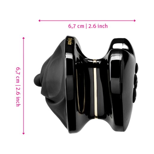 Mystim Heart'S Desire Estim Lay On Vibrator Black - Image 9