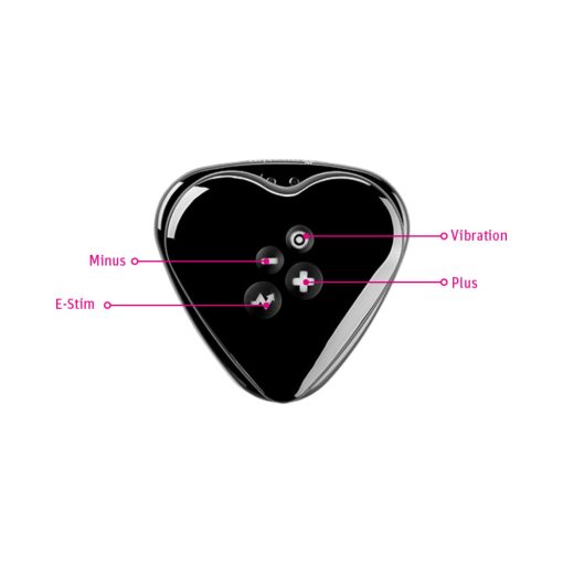 Mystim Heart'S Desire Estim Lay On Vibrator Black - Image 10