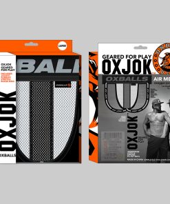 Oxballs Oxjok Airmesh Swagger Slider-Strap Jock Ice White L
