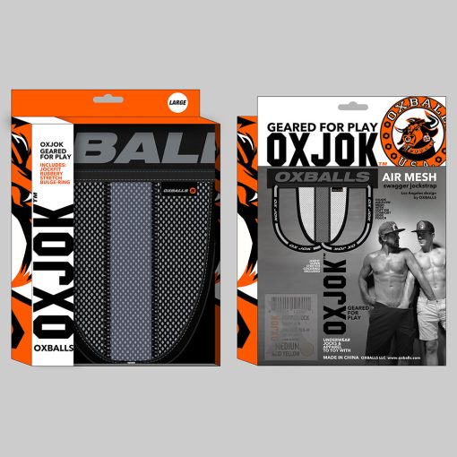Oxballs Oxjok Airmesh Swagger Slider-Strap Jock Tar Black S - Image 6