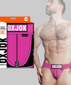 Oxballs Oxjok Slingjock Upthrust Slider-Strap Jock Pink Sky S