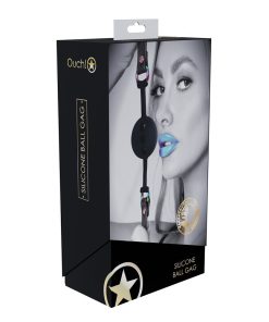 Ouch! International Venice Collection Silicone Ball Gag