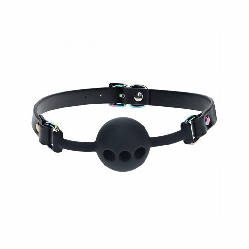 Ouch! International Venice Collection Silicone Ball Gag - Image 2