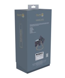 Ouch! International Paris Collection Handcuffs Black