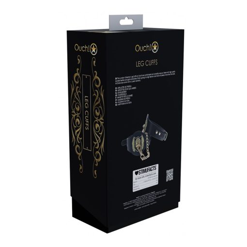 Ouch! International London Collection Leg Cuffs - Image 3