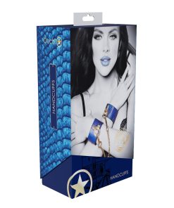 Ouch! International Florence Collection Handcuffs Blue