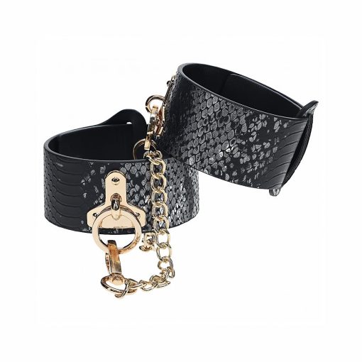 Ouch! International Florence Collection Leg Cuffs Black - Image 2