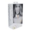 Ouch! International Florence Collection Collar With Leash White