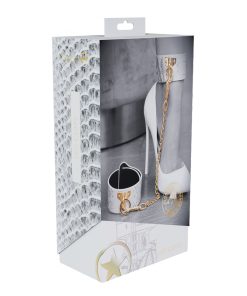 Ouch! International Florence Collection Leg Cuffs White