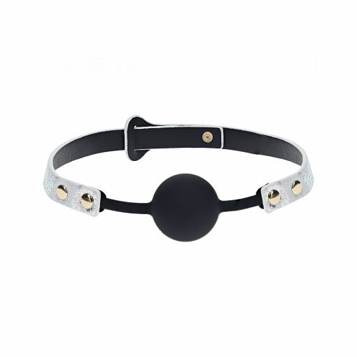 Ouch! International Florence Collection Silicone Ball Gag White - Image 2