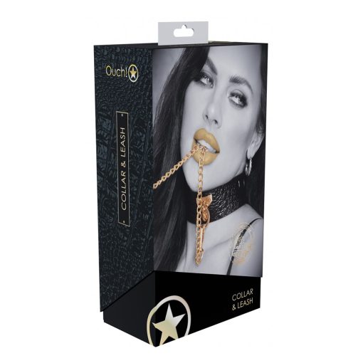 Ouch! International Rome Collection Collar With Leash