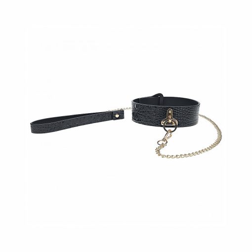 Ouch! International Rome Collection Collar With Leash - Image 2