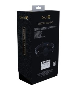 Ouch! International Rome Collection Silicone Ball Gag
