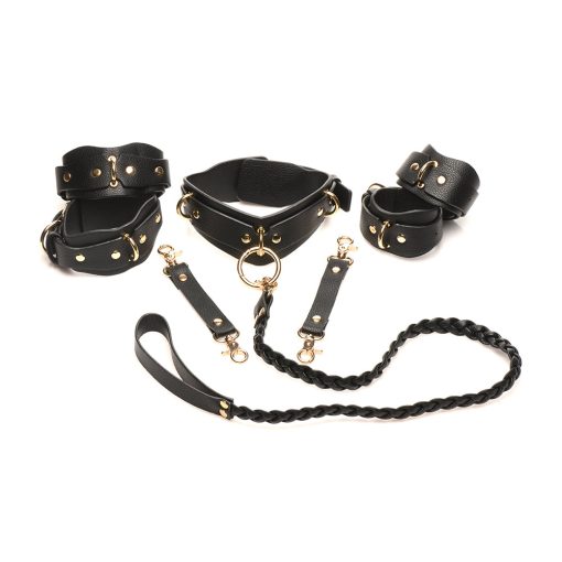 Bedroom Bliss Lover'S Restraints Set Black - Image 2