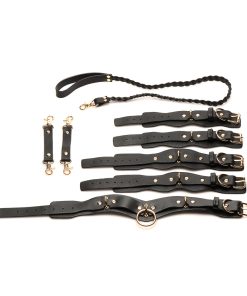 Bedroom Bliss Lover'S Restraints Set Black