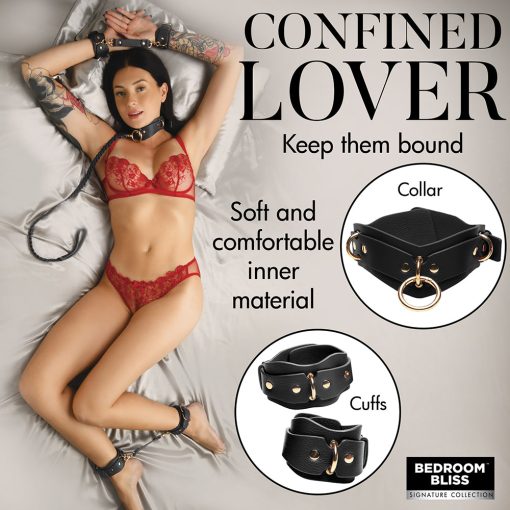 Bedroom Bliss Lover'S Restraints Set Black - Image 14