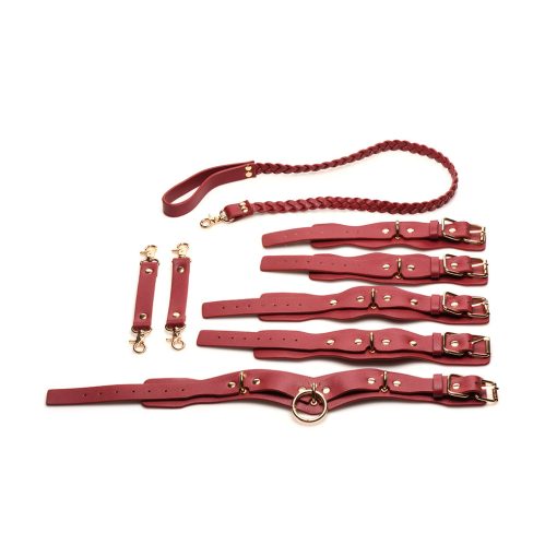 Bedroom Bliss Lover'S Restraints Set Red - Image 3