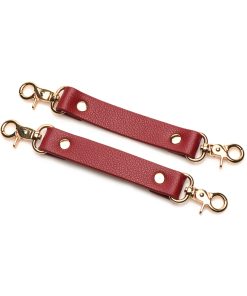 Bedroom Bliss Lover'S Restraints Set Red