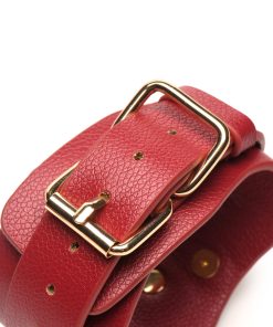 Bedroom Bliss Lover'S Restraints Set Red