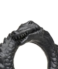 Creature Cocks Black Caiman Silicone Cock Ring