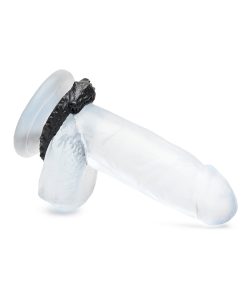 Creature Cocks Black Caiman Silicone Cock Ring