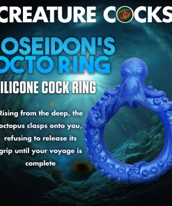 Creature Cocks Poseidon'S Octo-Ring Silicone Cock Ring