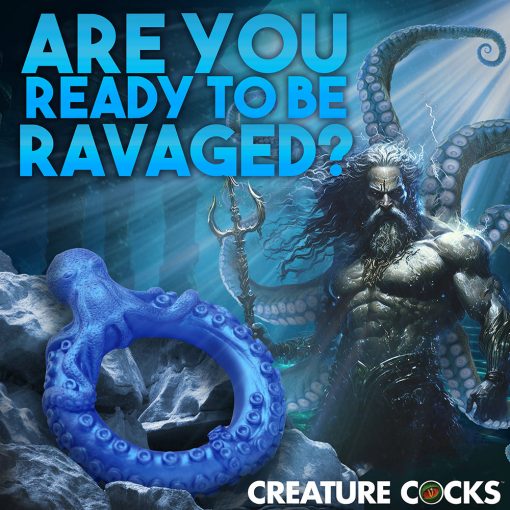 Creature Cocks Poseidon'S Octo-Ring Silicone Cock Ring - Image 9