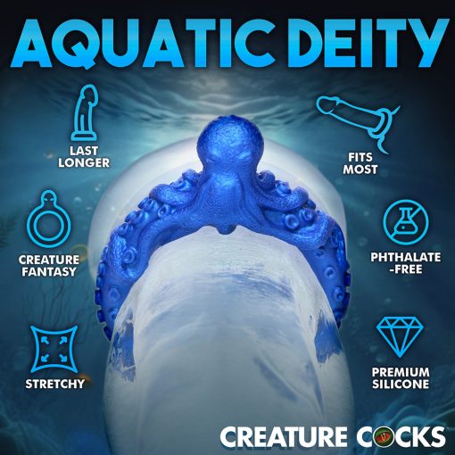Creature Cocks Poseidon'S Octo-Ring Silicone Cock Ring - Image 11
