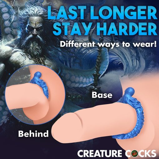Creature Cocks Poseidon'S Octo-Ring Silicone Cock Ring - Image 12