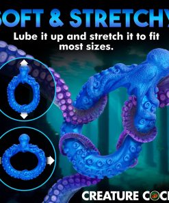 Creature Cocks Poseidon'S Octo-Ring Silicone Cock Ring