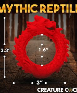 Creature Cocks Rise Of The Dragon Silicone Cock Ring