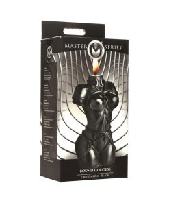 Master Series Bound Goddess Drip Candle Black