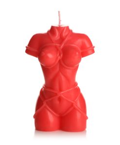Master Series Bound Goddess Drip Candle Red
