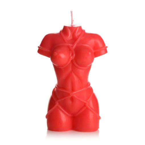 Master Series Bound Goddess Drip Candle Red - Image 3