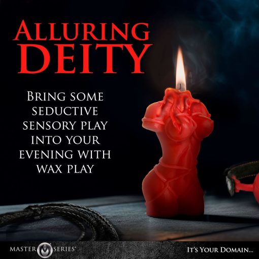 Master Series Bound Goddess Drip Candle Red - Image 12