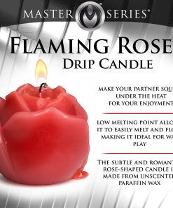 Master Series Flaming Rose Drip Candle
