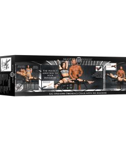 Master Series Leg Spreader Obedience Chair With Sex Machine