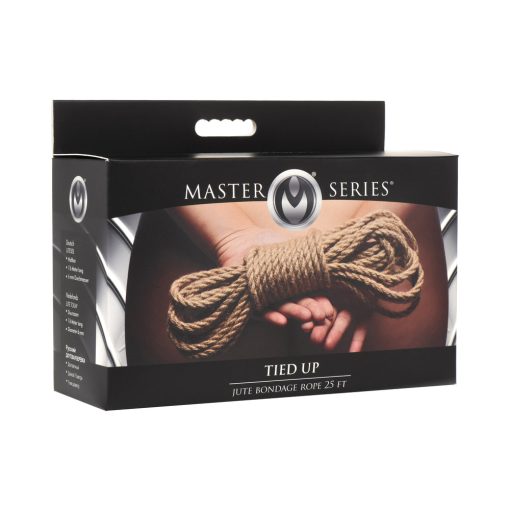 Master Series Tied Up Jute Bondage Rope 25 Ft.