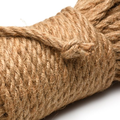 Master Series Tied Up Jute Bondage Rope 50 Ft. - Image 5