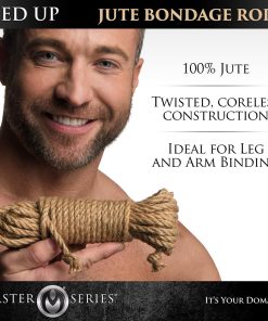 Master Series Tied Up Jute Bondage Rope 50 Ft.