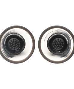 Size Matters 10X Rotating Silicone Nipple Suckers With 4 Attachments Black